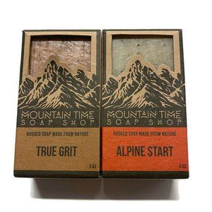 Mountain Time Soap Shop Bundle of Two Bar Soaps